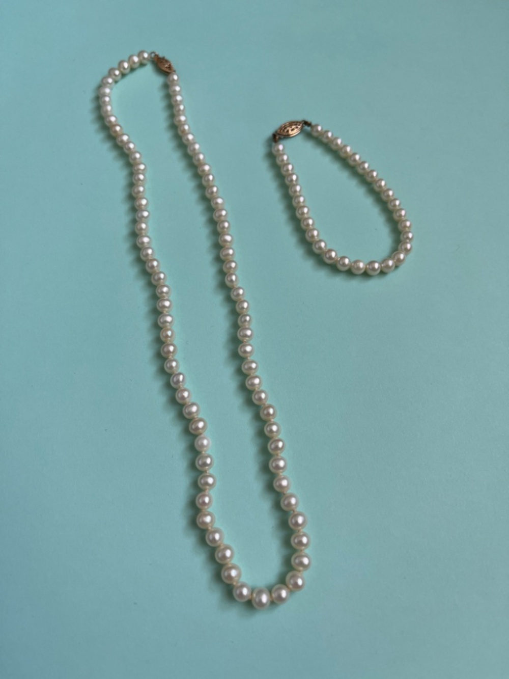 Fresh water pearl set: - Picture 2 of 4